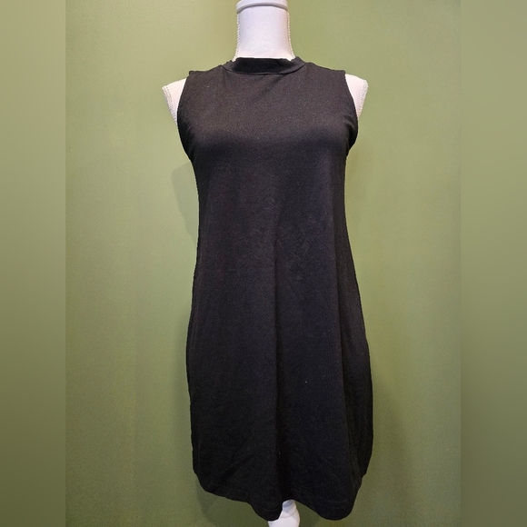 Eileen Fisher Black Sleeveless Dress Size PP/PTP - Picture 1 of 6